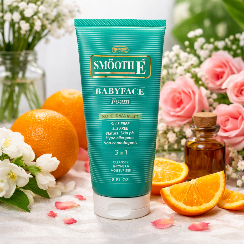 Smooth E Babyface Foam 8oz | Better Value Thai Cleanser