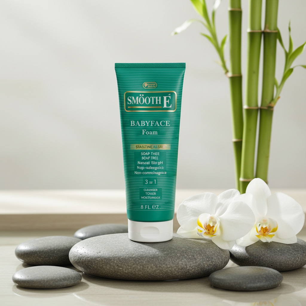 Smooth E Babyface Foam 8oz | Better Value Thai Cleanser
